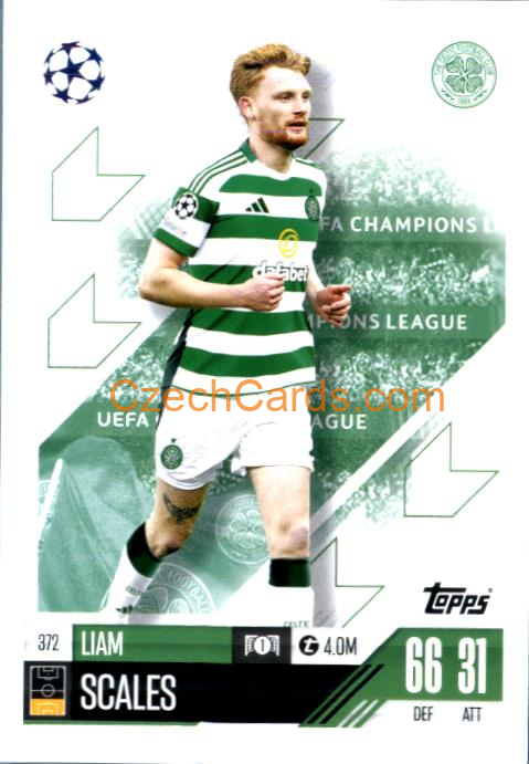 Liam Scales 2024/25 Match Attax #372