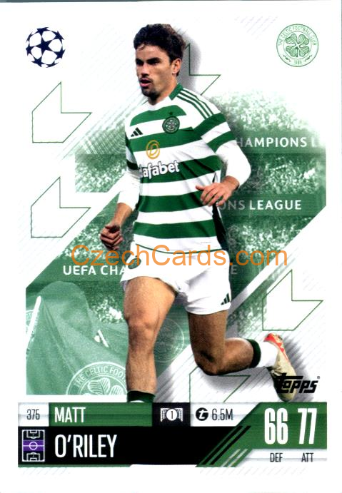 Matt O'Riley 2024/25 Match Attax #375