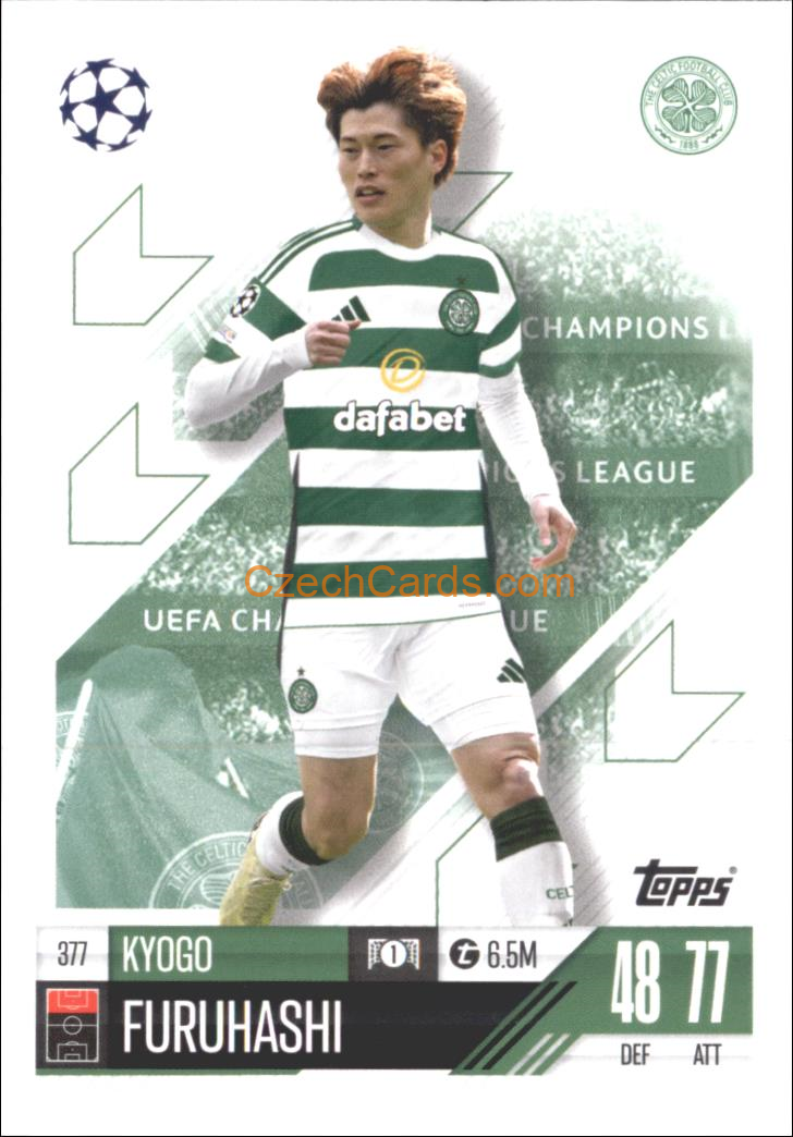 Kyogo Furuhashi 2024/25 Match Attax #377