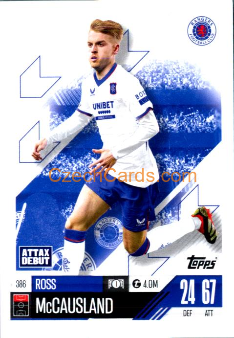 Ross McCausland 2024/25 Match Attax #386