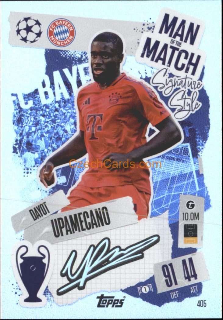 Dayot Upamecano 2024/25 Match Attax Man of the Match #405