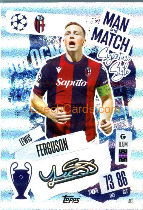 Lewis Ferguson 2024/25 Match Attax Man of the Match #413