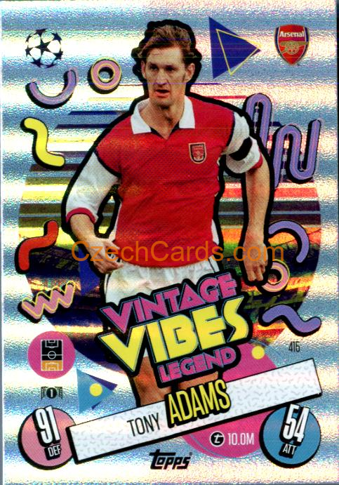 Tony Adams 2024/25 Match Attax Vintage Vibes Legend #415