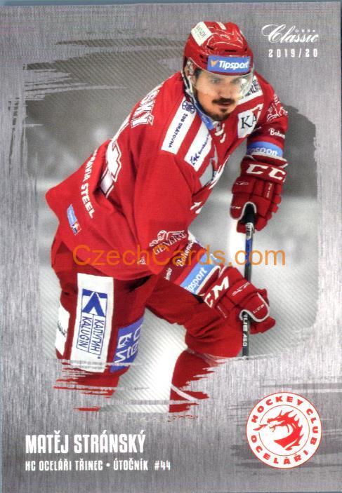 Matěj Stránský OFS Classic 2019/20 silver parallel #7