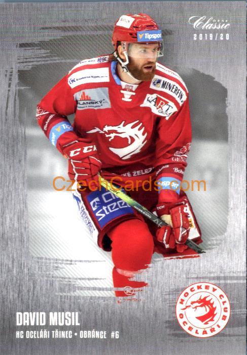 David Musil OFS Classic 2019/20 silver parallel #16