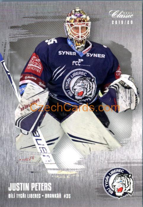 Justin Peters (G) OFS Classic 2019/20 silver parallel #26