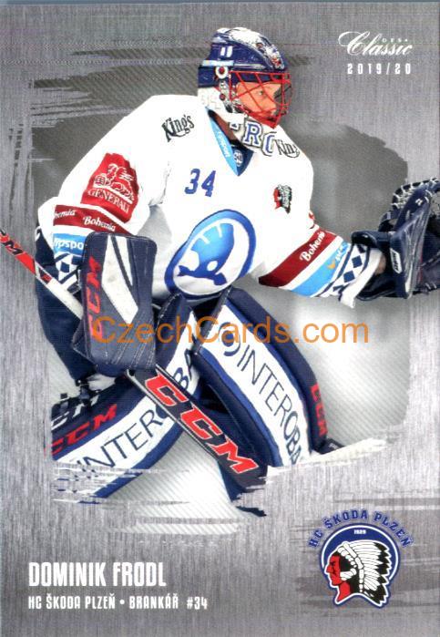 Dominik Frodl (G) OFS Classic 2019/20 silver parallel #43