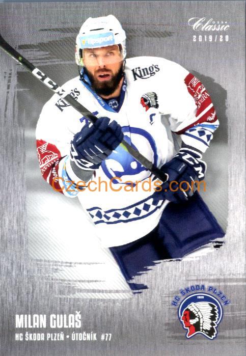 Milan Gulaš OFS Classic 2019/20 silver parallel #48