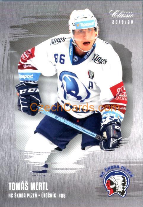 Tomáš Mertl OFS Classic 2019/20 silver parallel #49