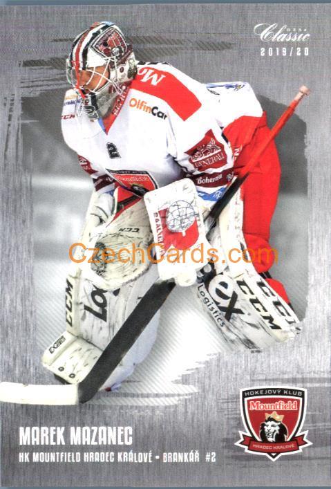 Marek Mazanec (G) OFS Classic 2019/20 silver parallel #73