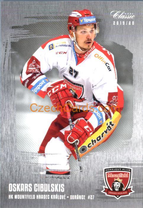 Oskars Cibuļskis OFS Classic 2019/20 silver parallel #79