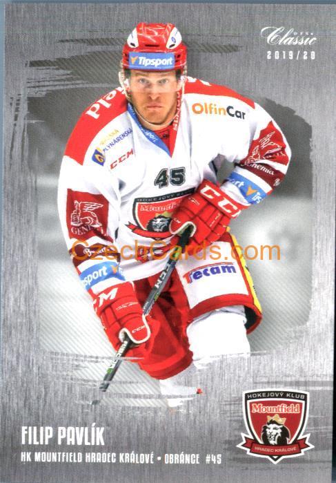 Filip Pavlík OFS Classic 2019/20 silver parallel #81