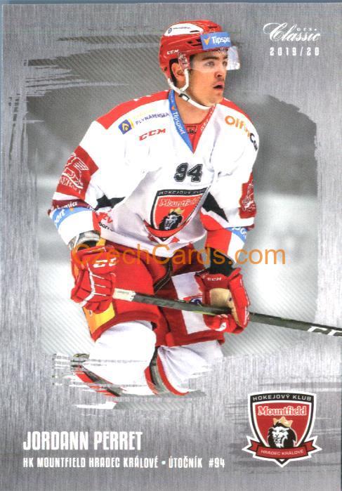 Jordann Perret OFS Classic 2019/20 silver parallel #86