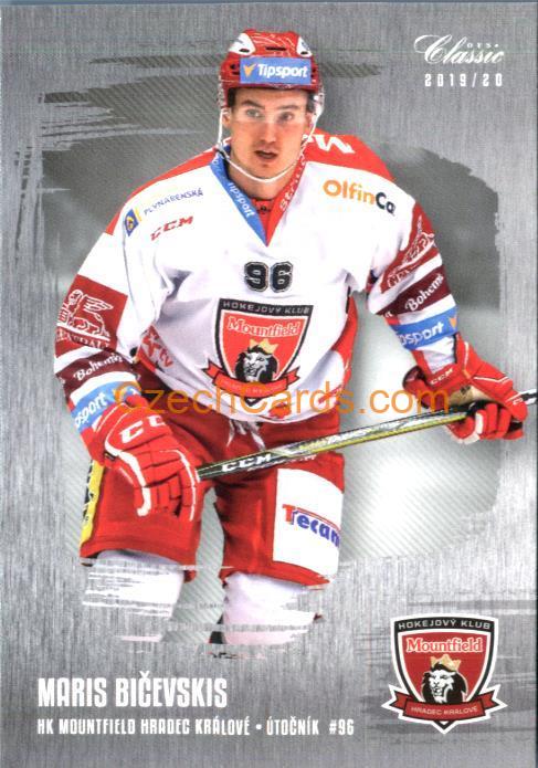 Maris Bičevskis OFS Classic 2019/20 silver parallel #87