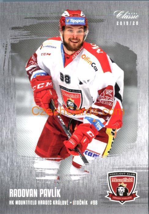 Radovan Pavlík OFS Classic 2019/20 silver parallel #88