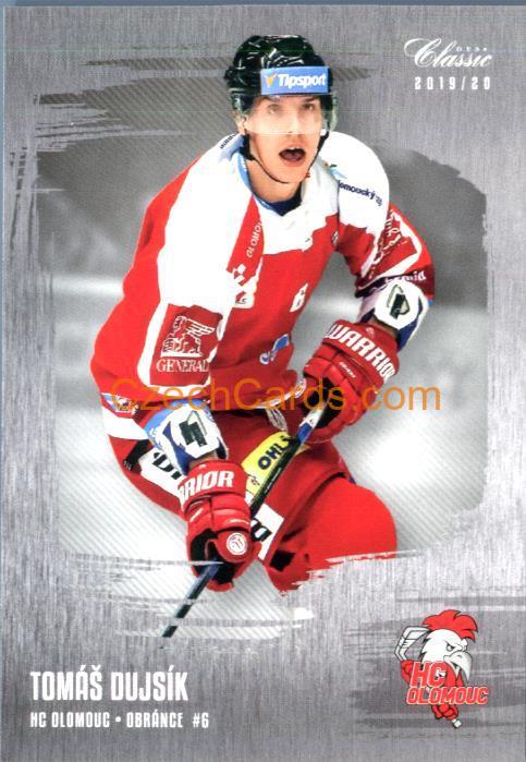 Tomáš Dujsík OFS Classic 2019/20 silver parallel #92