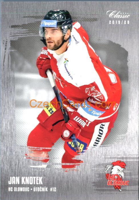 Jan Knotek OFS Classic 2019/20 silver parallel #93