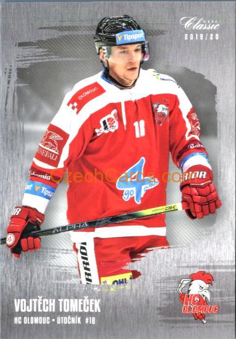 Vojtěch Tomeček OFS Classic 2019/20 silver parallel #94