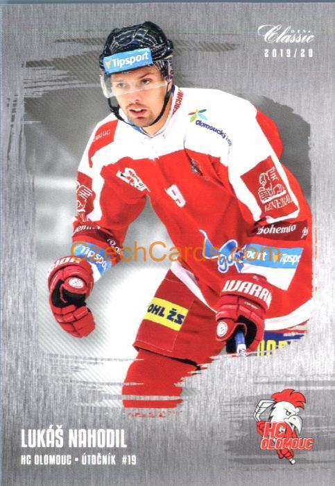 Lukáš Nahodil OFS Classic 2019/20 silver parallel #95