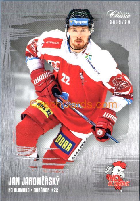Jan Jaroměřský OFS Classic 2019/20 silver parallel #97