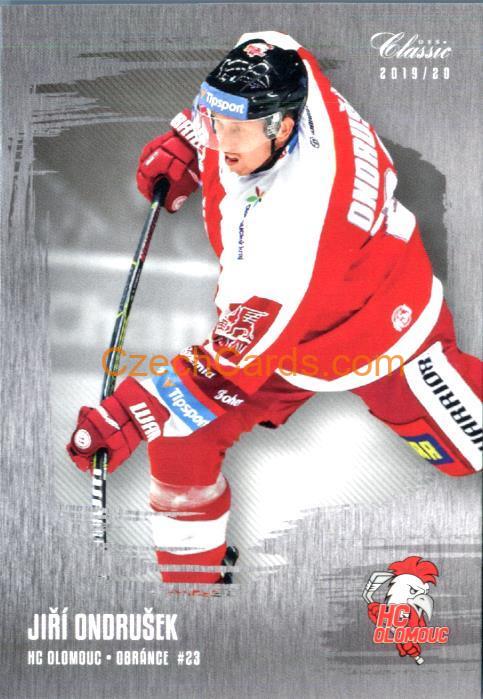 Jiří Ondrušek OFS Classic 2019/20 silver parallel #98
