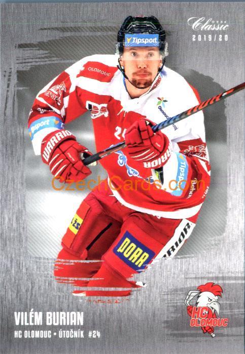 Vilém Burian OFS Classic 2019/20 silver parallel #99