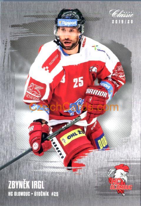 Zbyněk Irgl OFS Classic 2019/20 silver parallel #100