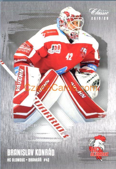 Branislav Konrád (G) OFS Classic 2019/20 silver parallel #104