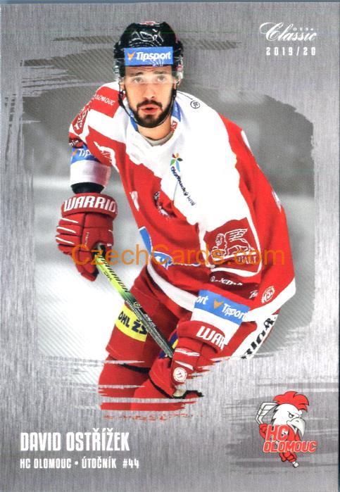 David Ostřížek OFS Classic 2019/20 silver parallel #105