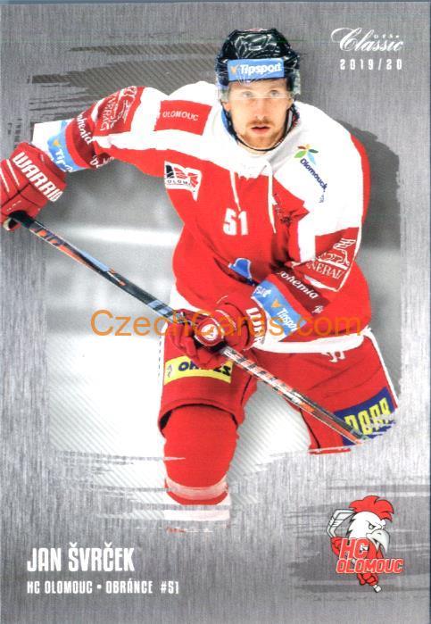 Jan Švrček OFS Classic 2019/20 silver parallel #106
