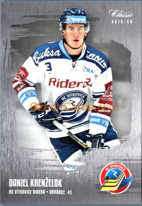 Daniel Krenželok OFS Classic 2019/20 silver parallel #109