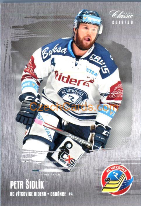 Petr Šidlík OFS Classic 2019/20 silver parallel #110