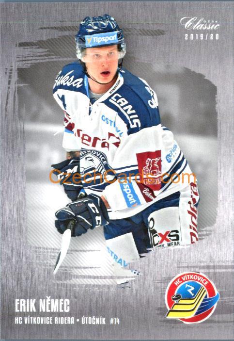 Erik Němec OFS Classic 2019/20 silver parallel #114
