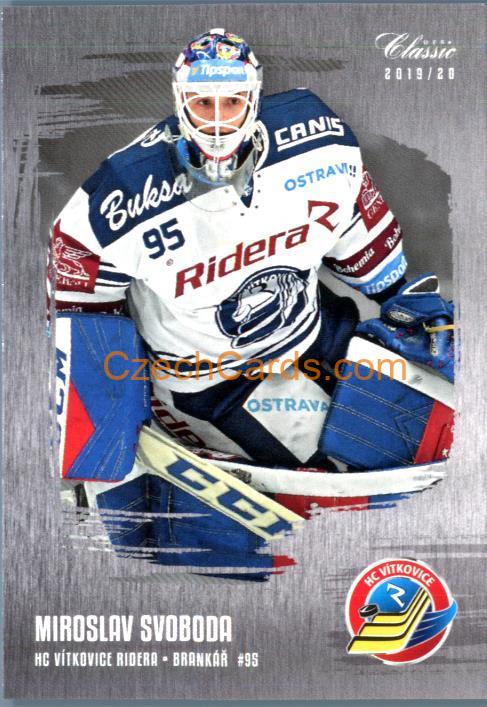 Miroslav Svoboda (G) OFS Classic 2019/20 silver parallel #115