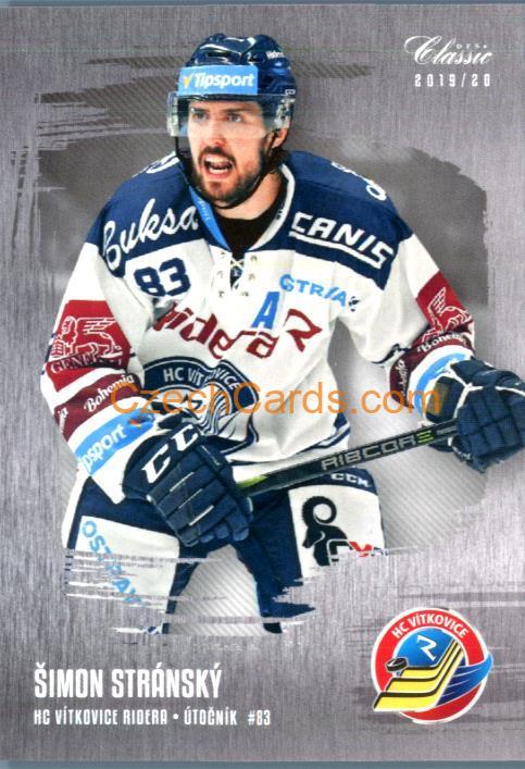 Šimon Stránský OFS Classic 2019/20 silver parallel #117