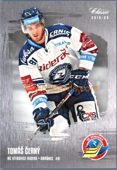 Tomáš Černý OFS Classic 2019/20 silver parallel #118