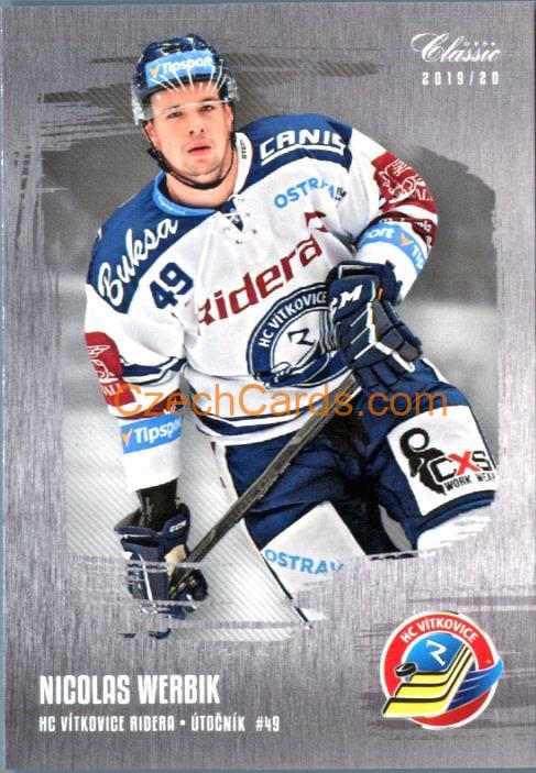 Nicolas Werbik OFS Classic 2019/20 silver parallel #121