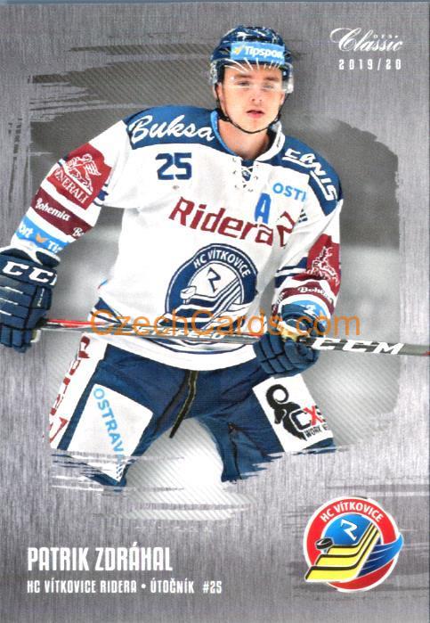 Patrik Zdráhal OFS Classic 2019/20 silver parallel #125