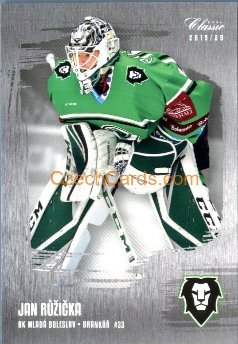 Jan Růžička (G) OFS Classic 2019/20 silver parallel #135