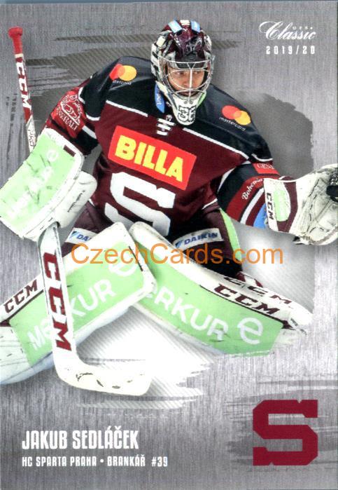 Jakub Sedláček (G) OFS Classic 2019/20 silver parallel #169