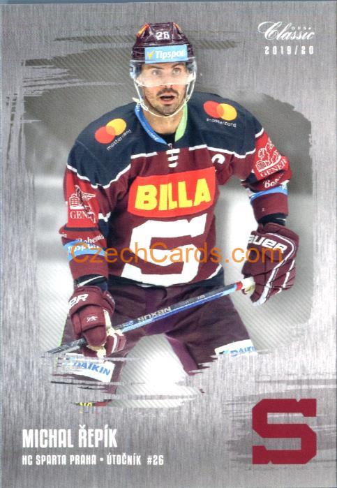 Michal Řepík OFS Classic 2019/20 silver parallel #174
