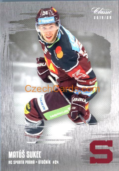 Matúš Sukeľ OFS Classic 2019/20 silver parallel #175