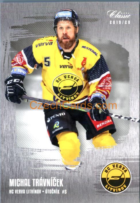 Michal Trávníček OFS Classic 2019/20 silver parallel #182