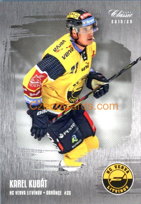 Karel Kubát OFS Classic 2019/20 silver parallel #189