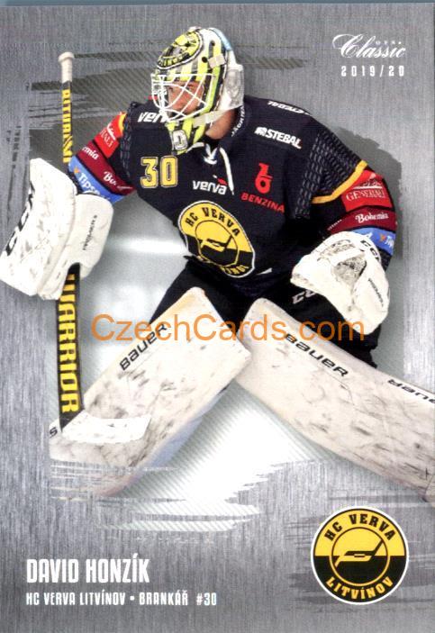 David Honzík (G) OFS Classic 2019/20 silver parallel #190