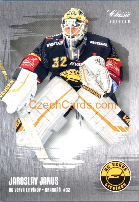 Jaroslav Janus (G) OFS Classic 2019/20 silver parallel #191