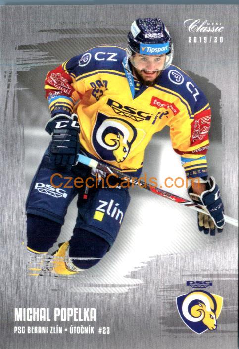 Michal Popelka OFS Classic 2019/20 silver parallel #151