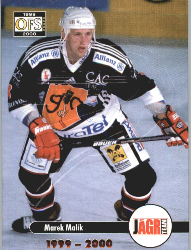 Marek Malík OFS 1999/00 embossed gold #27