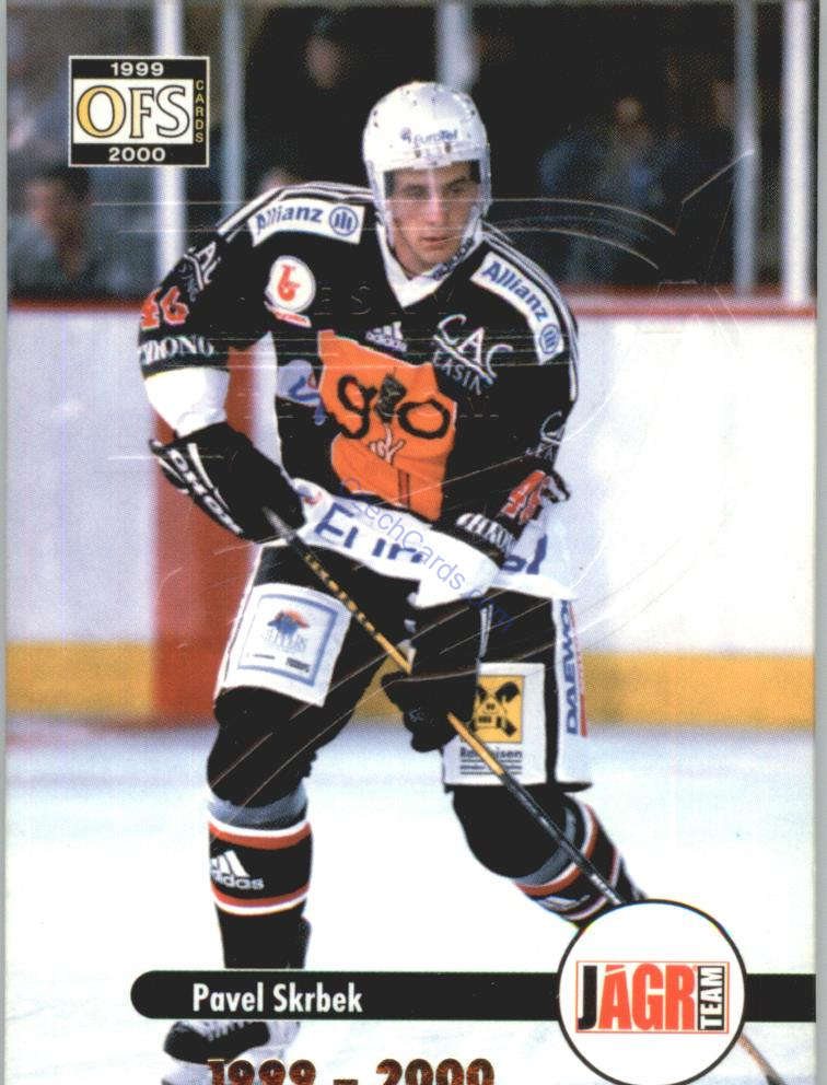 Pavel Skrbek OFS 1999/00 embossed gold #34