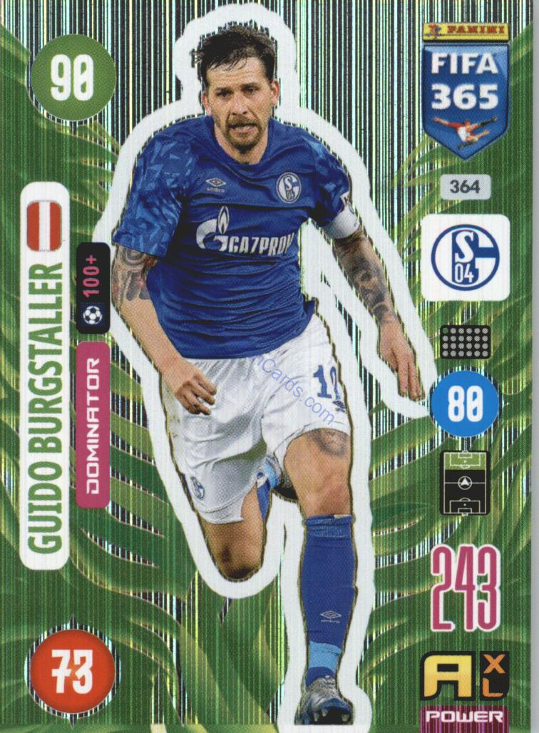 Guido Burgstaller 2021 FIFA 365 Adrenalyn Dominator #364